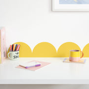 Large Scalloped Wallpaper Border - Peel & Stick Wallpapers by Made of Sundays