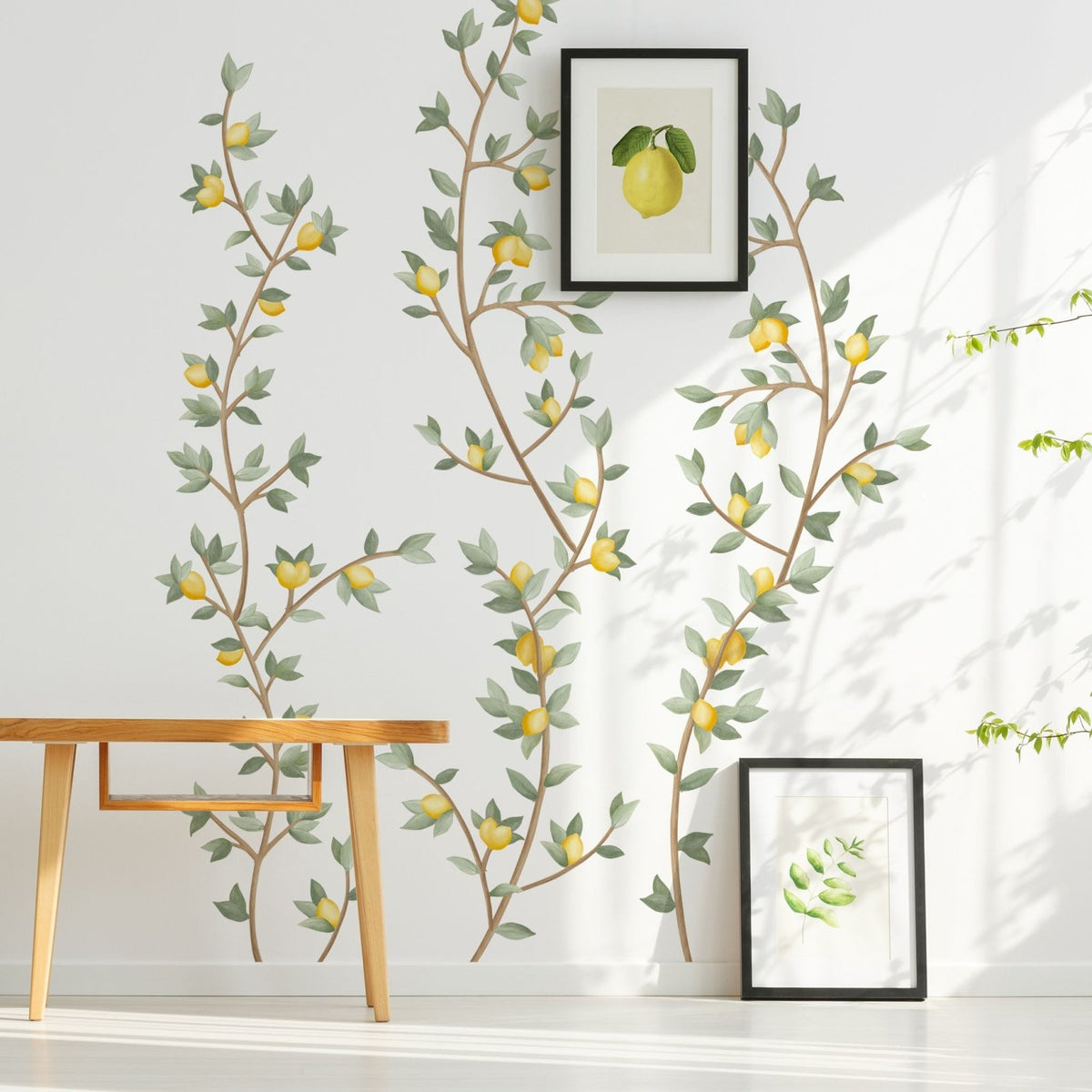 Classic Lemon Branches Wall Decals for happy homes - Made of Sundays