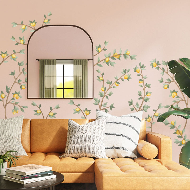 Lemon Branches Wall Stickers - Made of Sundays
