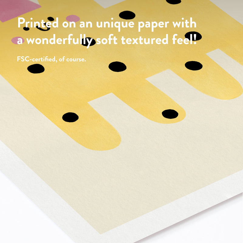 Leoparty, Poster - Posters by Made of Sundays