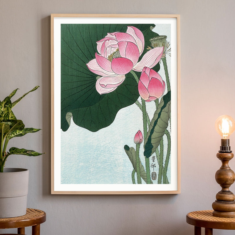 Lotus Flower, Poster - Made of Sundays