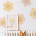 Minimalist Big Daisy Flowers Wall Stickers - Made of Sundays