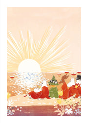 Moomin and the Hattifatteners Poster - Made of Sundays