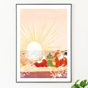 Moomin and the Hattifatteners Poster - Made of Sundays