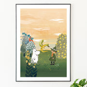 Moomin and the little Dragon Poster - Made of Sundays