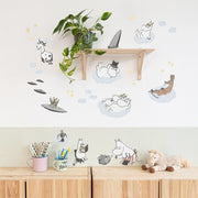 Moomin and the Martians Wall Decals - Made of Sundays
