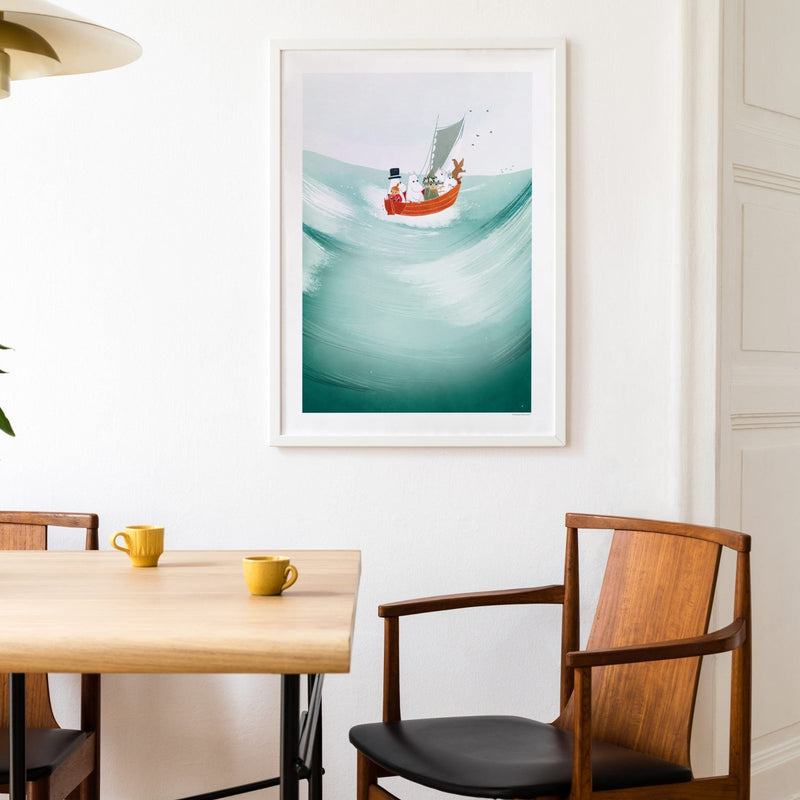 Moomins en de Zee Poster