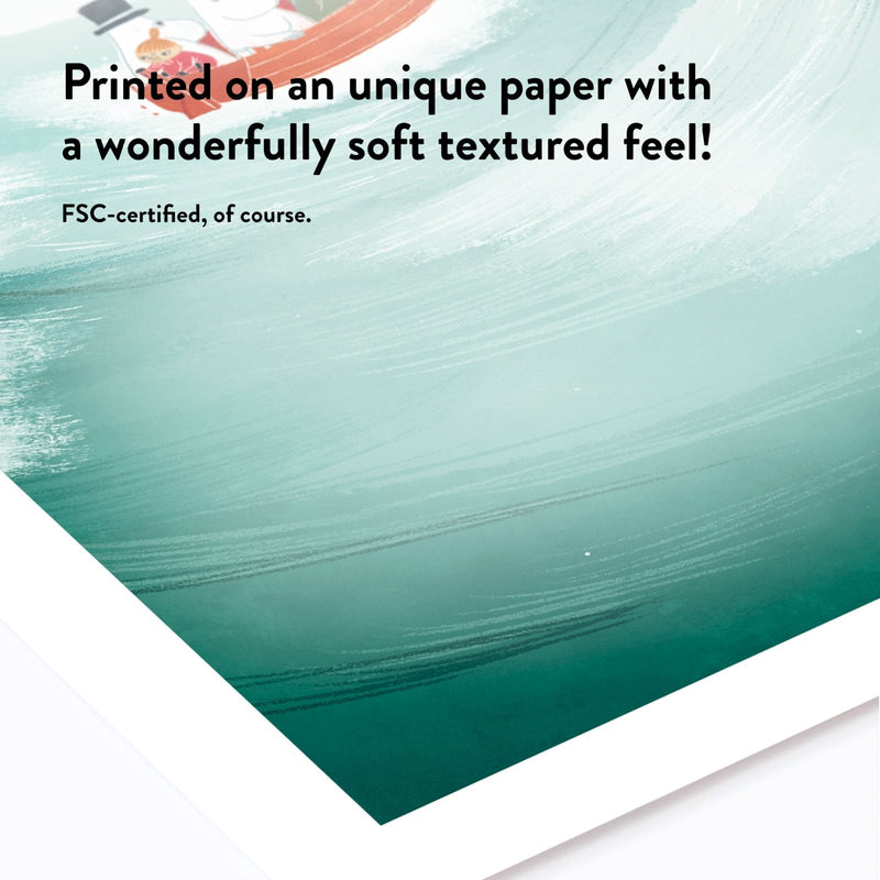 Moomins en de Zee Poster