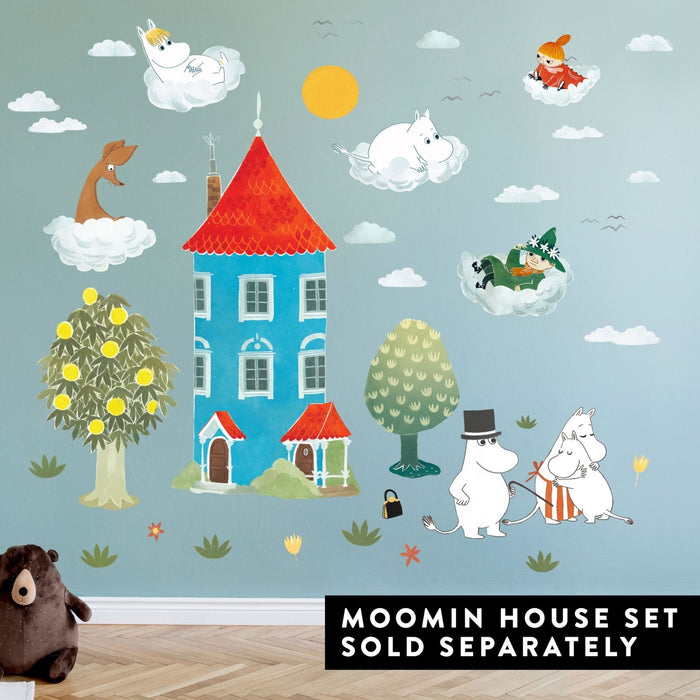 Moomins on Clouds Wall Stickers