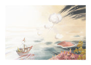 Moomins under Sail Poster - Made of Sundays