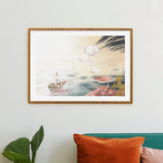 Moomins under Sail Poster - Made of Sundays