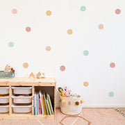 Neutral Mix Polka Dot Wall Stickers - Made of Sundays