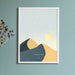 Night Sky Star Map, Petrol Desert, wall decals by Made of Sundays