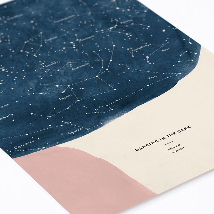 Night Sky Star Map, Shapes, wall decals by Made of Sundays