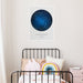 Night Sky Star Map, Space, wall decals by Made of Sundays