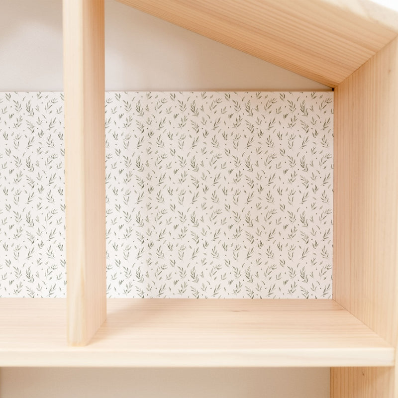 Olive Grove Dollhouse Wallpaper - Dollhouse Wallpapers by Made of Sundays