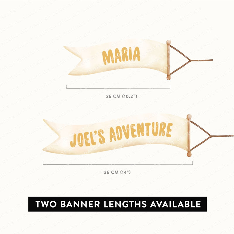 Personalised Floating Dog Wall Sticker