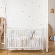 Pink Mix Watercolour Polka Dot Wall Stickers, 3.5 cm, wall decals by Made of Sundays
