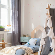 Pink Mix Watercolour Polka Dot Wall Stickers, 3.5 cm, wall decals by Made of Sundays