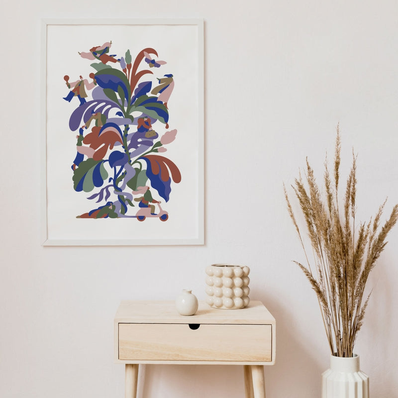Playful Characters Poster by Janine Rewell - Made of Sundays