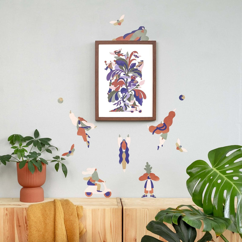 Playful Characters Poster by Janine Rewell - Made of Sundays