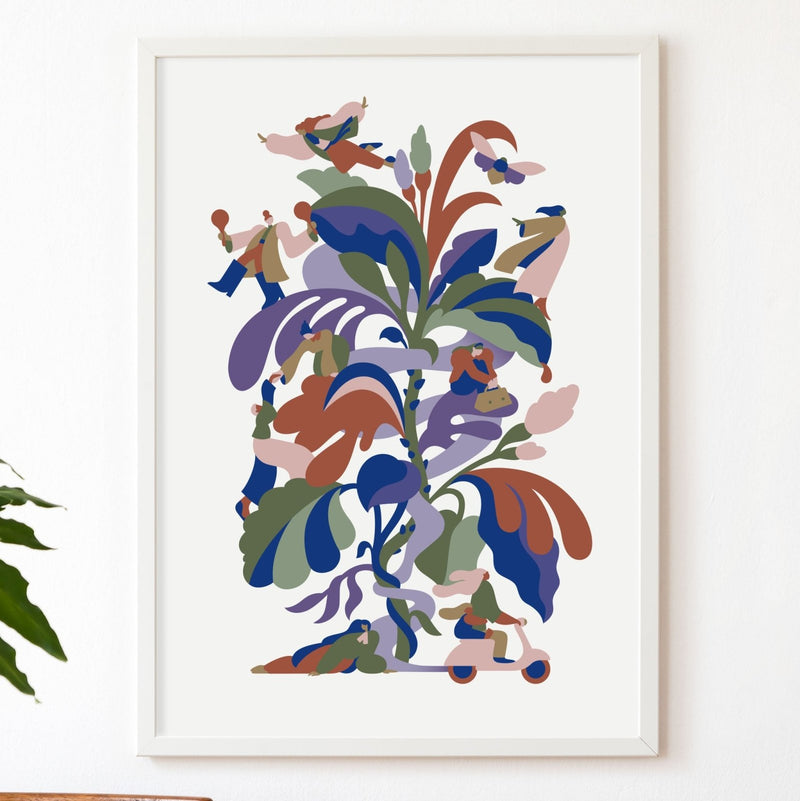 Playful Characters Poster by Janine Rewell - Made of Sundays