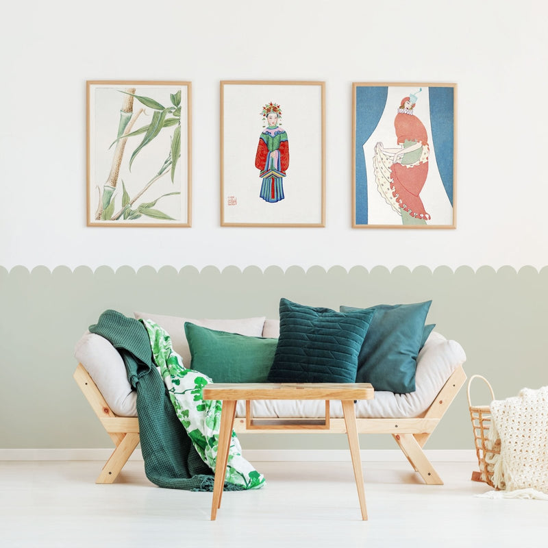 Scalloped Half Wall - Made of Sundays