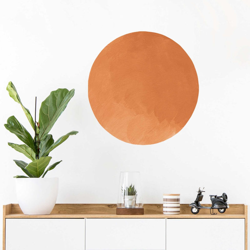 Kleine abstracte cirkelmuurstickers