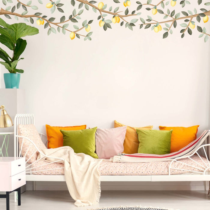 Small Lemon Trees Wall Decals - Made of Sundays