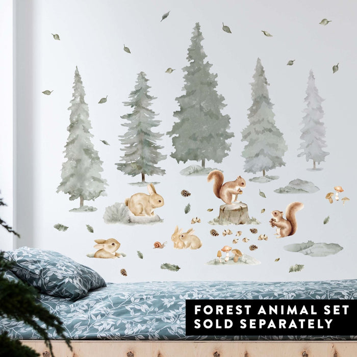Small Nordic Forest Wall Stickers