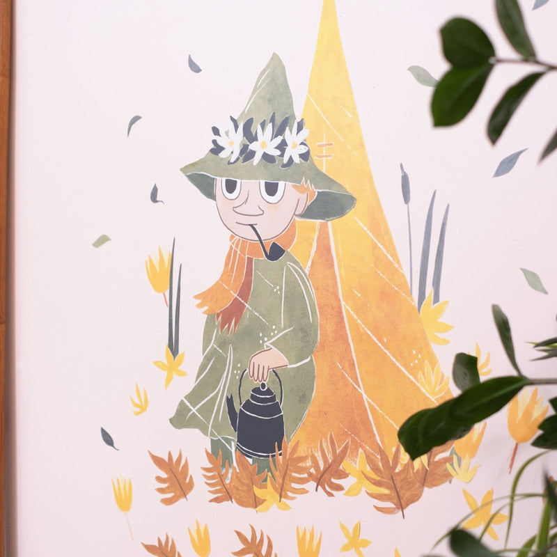 Snufkin's Herfstavonturen Muursticker