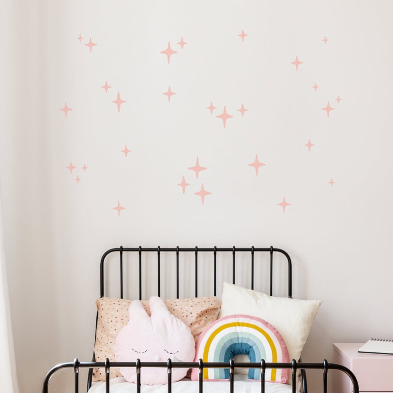 Sparkling Stars Wall Stickers, wall decals by Made of Sundays