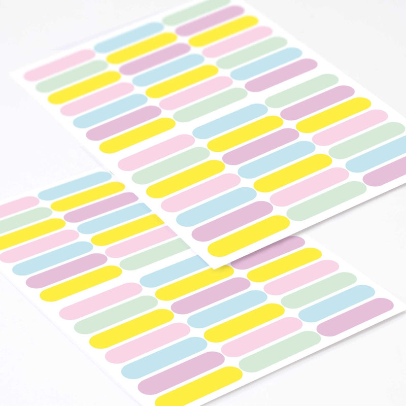 Pastellinsävyiset Sprinkles-seinätarrat