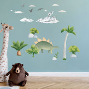 Stegosaurus Dinosaur Wall Sticker, wall decals by Made of Sundays