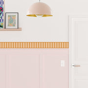 Terrace Stripe Wallpaper Border - Peel & Stick Wallpapers by Made of Sundays