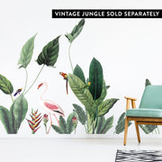 Vintage Flamingo Wall Sticker, wall decals by Made of Sundays