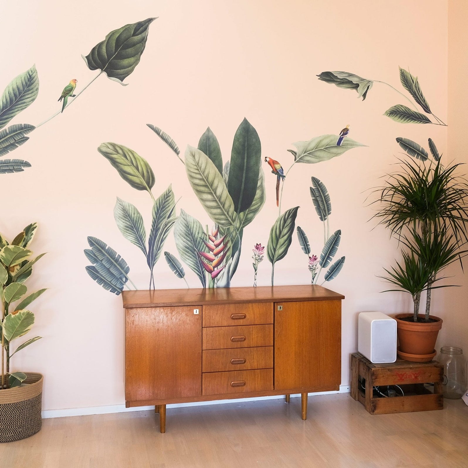 Wall Stickers Vintage Tropical Jungle in botanical style — Made of Sundays