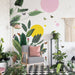 Vintage Tropical Jungle with Shapes, wall decals by Made of Sundays