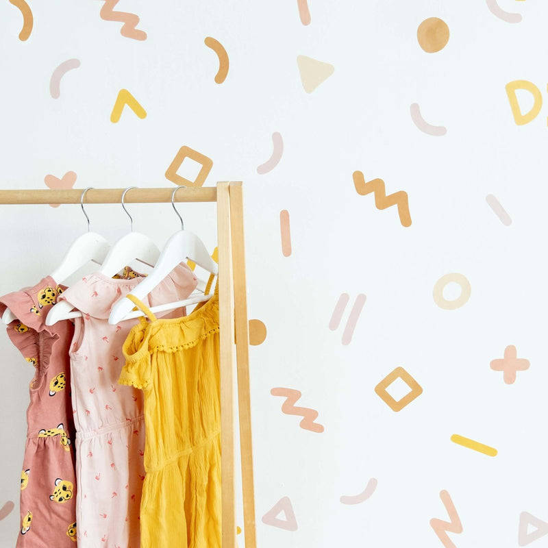 Warm Memphis Wall Stickers