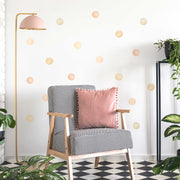 Watercolour Polka Dots Wall Stickers, 6 cm, wall decals by Made of Sundays