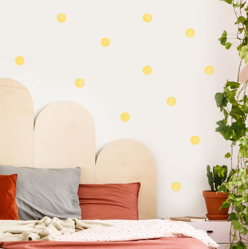 Watercolour Polka Dots Wall Stickers, 6 cm, wall decals by Made of Sundays