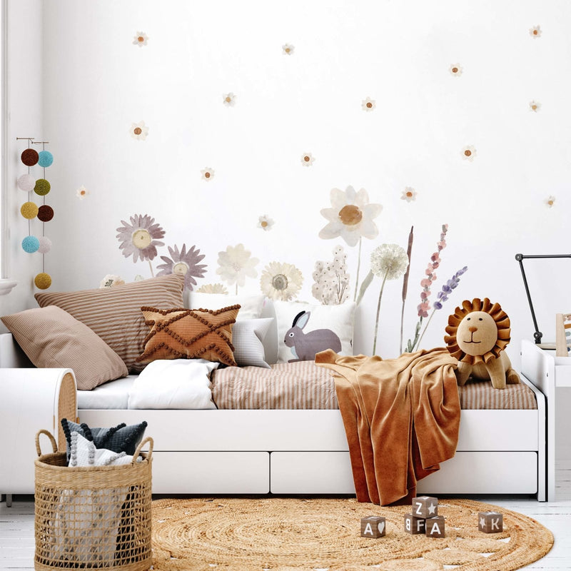 Wild flowers Wall Stickers - Made of Sundays
