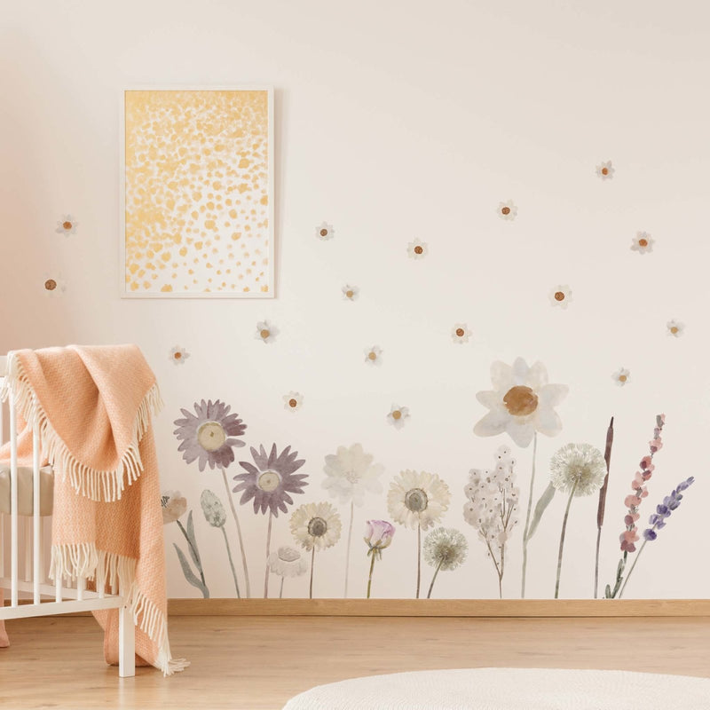 Kukkaniitty seinätarrat