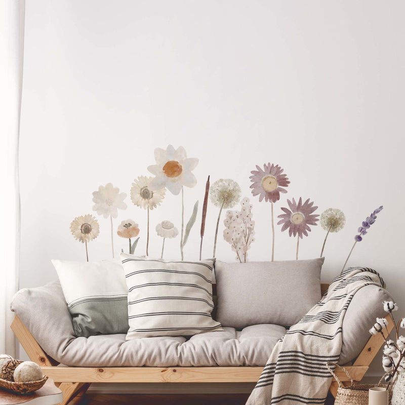 Kukkaniitty seinätarrat