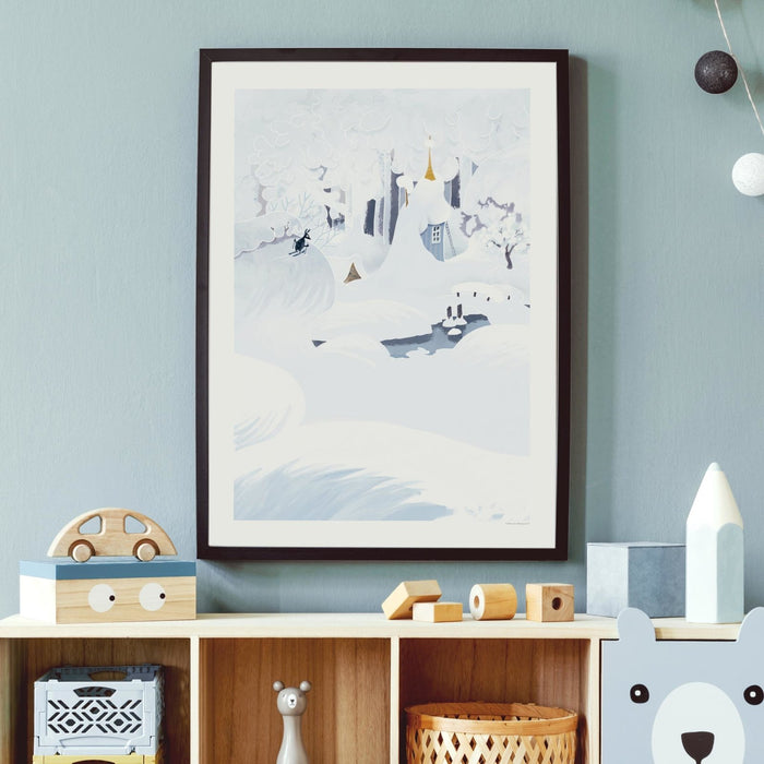 Winter in de Moomin Valley-poster
