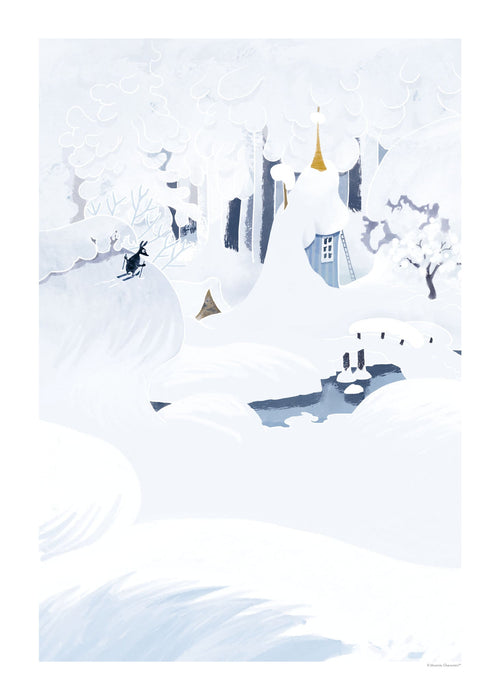 Winter in the Moomin Valley Poster - Made of Sundays