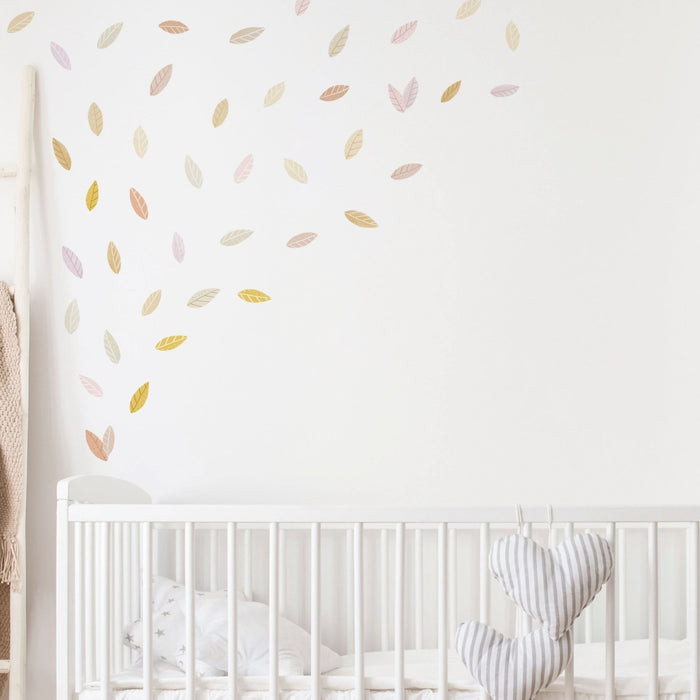 Woodland Autumn Leaves Wall Stickers, wall decals by Made of Sundays