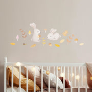 Woodland Bunnies, Wall Stickers, wall decals by Made of Sundays