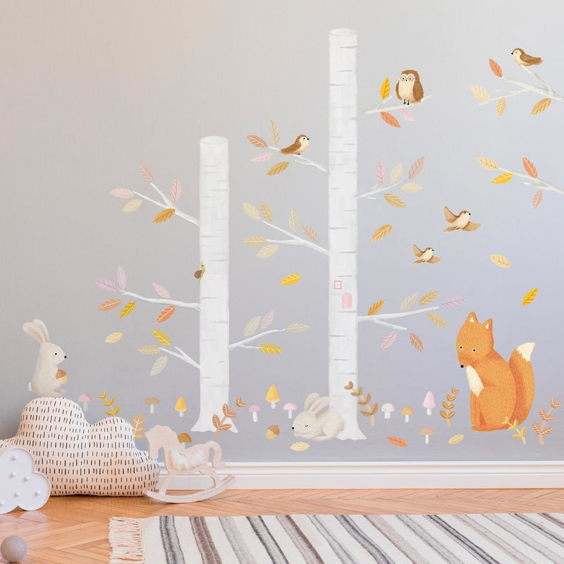Woodland Forest & Animals Theme Pack, wall decals by Made of Sundays