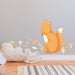 Woodland Fox, Wall Sticker, wall decals by Made of Sundays
